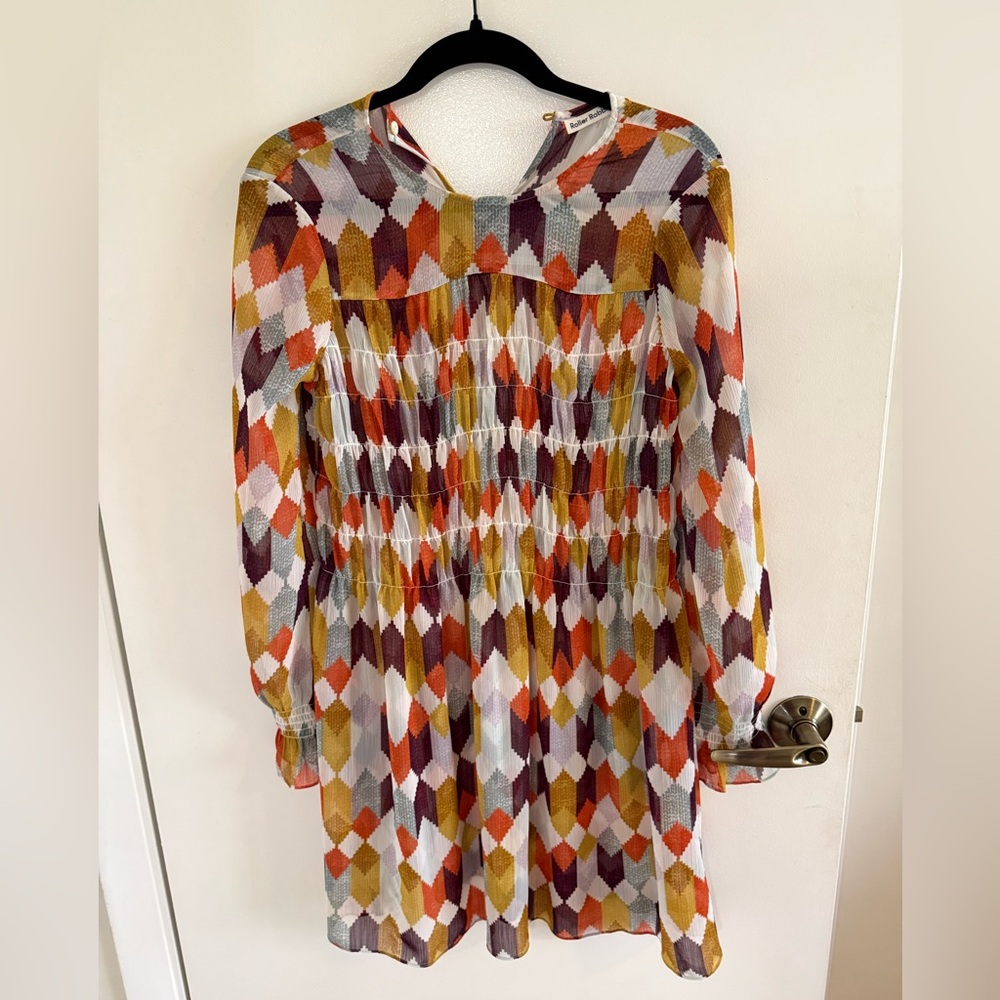 Roller Rabbit sheer smock dress